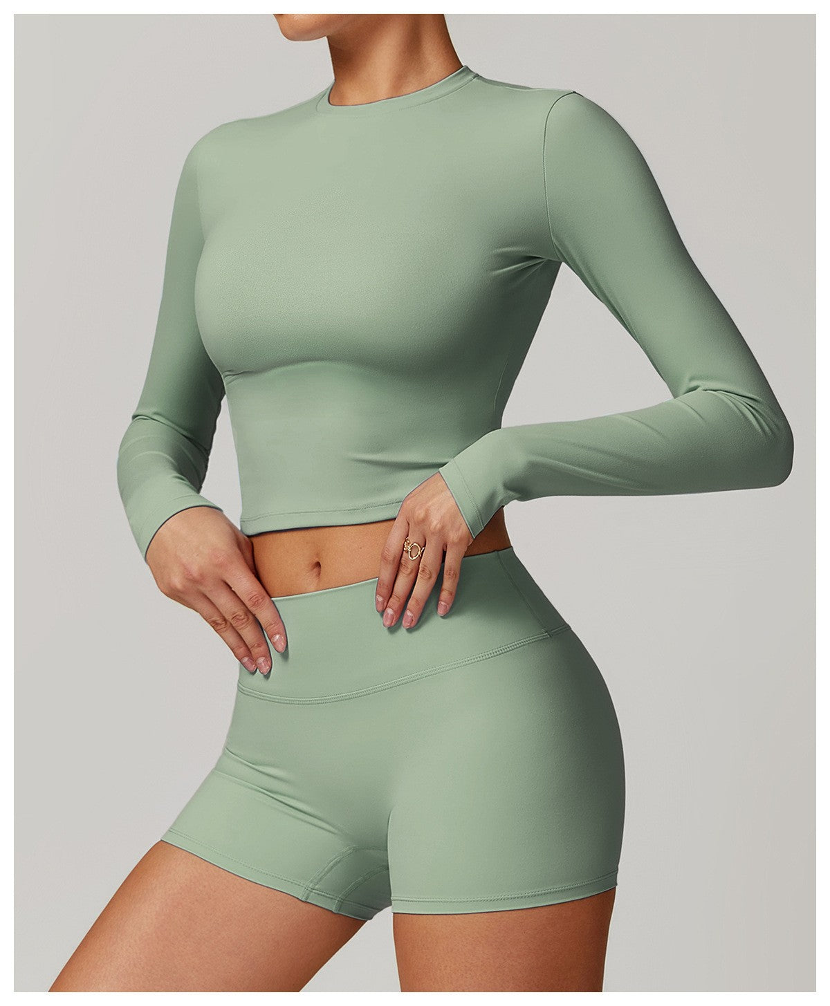 My Mensy Round Neck Yoga Set