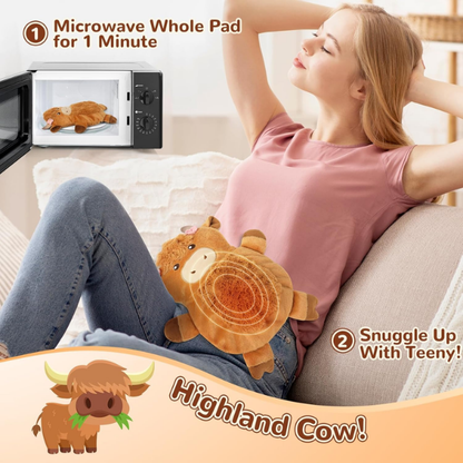 Cow Microwave Heating Pad